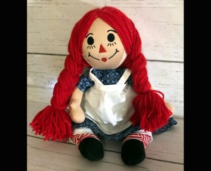 3D Raggedy Ann Baby Doll - Machine Embroidery Pattern