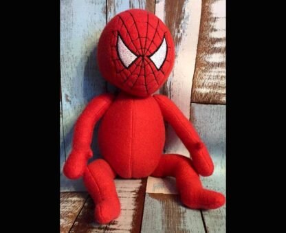 3D Spiderman Doll - Machine Embroidery Pattern