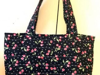 Whimsy Black Cherry Tote Bag