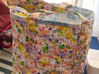 Whimsy Paint Splatter Tote Bag